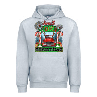 Heather Grey small town christmas Urban Hoodie - CowGirlArtShop