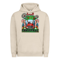 Pigment French Oak small town christmas Urban Hoodie - CowGirlArtShop