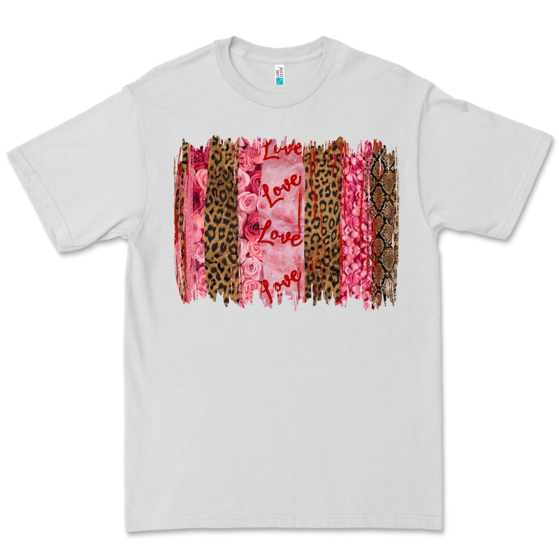 Valentine's Day Love Brushstrokes Premium Tee by RanaPortraitStore | Teevron