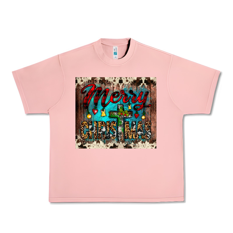 Merry Christmas Cross Tumbler Urban Heavy Tee by JahusDesignShop | Teevron