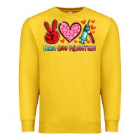 Lemon peace love phlebotomy Premium Sweatshirt - Artiststas