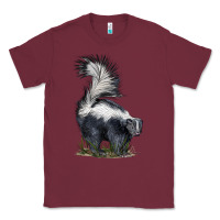 Burgundy skunk Classic Tee - LillyAllenDesigns