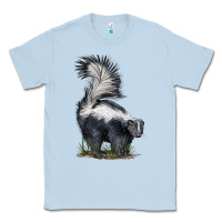 Dusty Blue skunk Classic Tee - LillyAllenDesigns