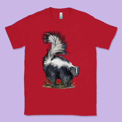 Skunk Classic Tee Designed By Lillyallendesigns