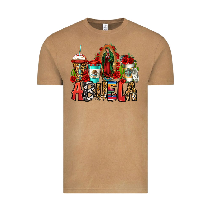 Lady Of Guadalupe Abuela Coffee Cups Vintage Tee by Jasminsmagicworld | Teevron