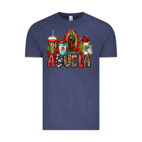 Vintage Denim lady of guadalupe abuela coffee cups Vintage Tee - Jasminsmagicworld