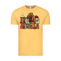 Vintage Mustard lady of guadalupe abuela coffee cups Vintage Tee - Jasminsmagicworld