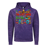I'm Just Here For The Nachos Vintage Hoodie | Teevron