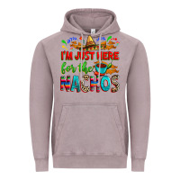 Vintage Zinc I'm just here for the nachos Vintage Hoodie - RanaPortraitStore