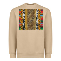 Mushroom western serape cowhide Heavyweight Sweatshirt - Jasminsmagicworld