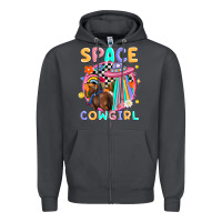 Smoke space cowgirl Zipper Hoodie - MaliasSmallBusiness