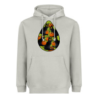 Moon Dust Black Cat Halloween Teardrop Heavyweight Hoodie - LillyAllenDesigns
