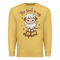 Antique Gold the lord is my shepherd Premium Sweatshirt - Artiststas