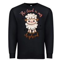 Black the lord is my shepherd Premium Sweatshirt - Artiststas
