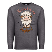 Charcoal Heather the lord is my shepherd Premium Sweatshirt - Artiststas