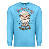 Ocean Blue the lord is my shepherd Premium Sweatshirt - Artiststas