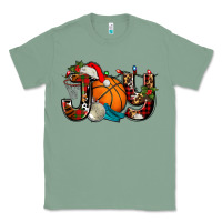 Sage joy with basketball and santa's hat Classic Tee - AdoDesignShop