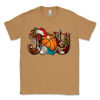 Toasted Coconut joy with basketball and santa's hat Classic Tee - AdoDesignShop