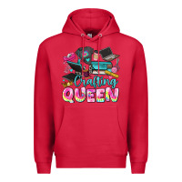 Cardinal crafting queen Premium Hoodie - JahusDesignShop