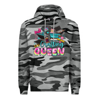Slate Camo crafting queen Premium Hoodie - JahusDesignShop