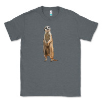 Charcoal Heather Meerkat Classic Tee - LillyAllenDesigns