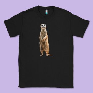 Meerkat Classic Tee Designed By Lillyallendesigns