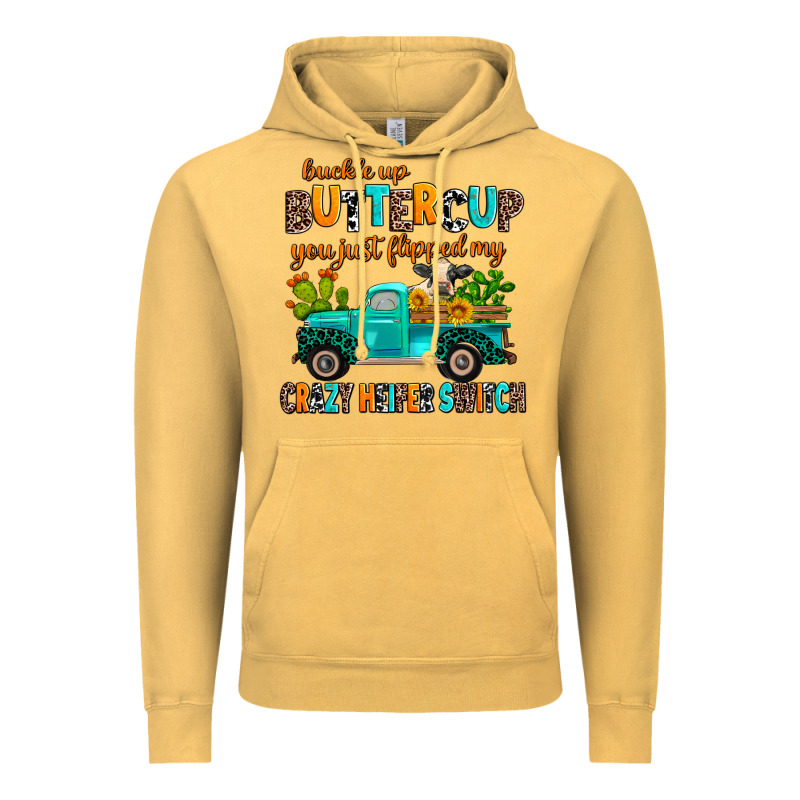Buckle Up Buttercup You Just Flipped My Crazy Heif Vintage Hoodie by AdoDesignShop | Teevron