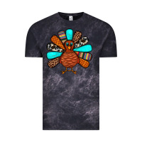 Cloud Black Thanksgiving Turkey Vintage Tee - JahusDesignShop