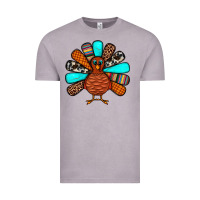 Vintage Zinc Thanksgiving Turkey Vintage Tee - JahusDesignShop