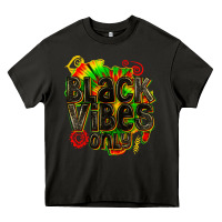Asphalt black vibes only Heavy Core Tee - texasbilliewilder