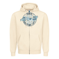 Sandshell frostys snowflake cafe Zipper Hoodie - MaliasSmallBusiness