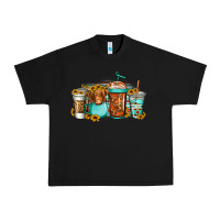 Black longhaired cow coffee cups Urban Heavy Tee - Jasminsmagicworld