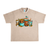 French Oak longhaired cow coffee cups Urban Heavy Tee - Jasminsmagicworld