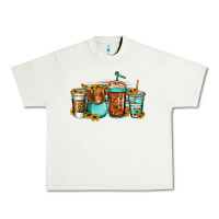 Pistachio longhaired cow coffee cups Urban Heavy Tee - Jasminsmagicworld