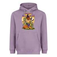 Lavender happy halloween Heavyweight Hoodie - LillyAllenDesigns