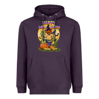 Plum happy halloween Heavyweight Hoodie - LillyAllenDesigns