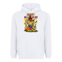 White happy halloween Heavyweight Hoodie - LillyAllenDesigns