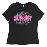 Black babes support babes Ladies Tee - JahusDesignShop