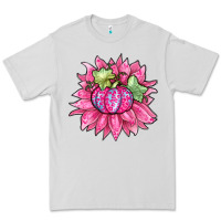 Dove Grey sunflower pumpkin breast cancer Premium Tee - Zillion Design Studio