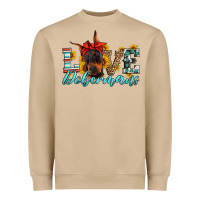 Love Dobermans Heavyweight Sweatshirt | Teevron