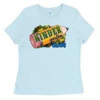 Baby Blue Kindergarten Ladies Tee - RanaPortraitStore