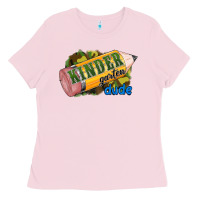 Bubblegum Pink Kindergarten Ladies Tee - RanaPortraitStore