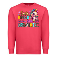 Cardinal cute smart and a little bit dramatic Premium Sweatshirt - Artiststas