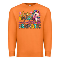 Carrot cute smart and a little bit dramatic Premium Sweatshirt - Artiststas