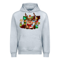 Reindeer Joy Christmas Urban Hoodie | Teevron