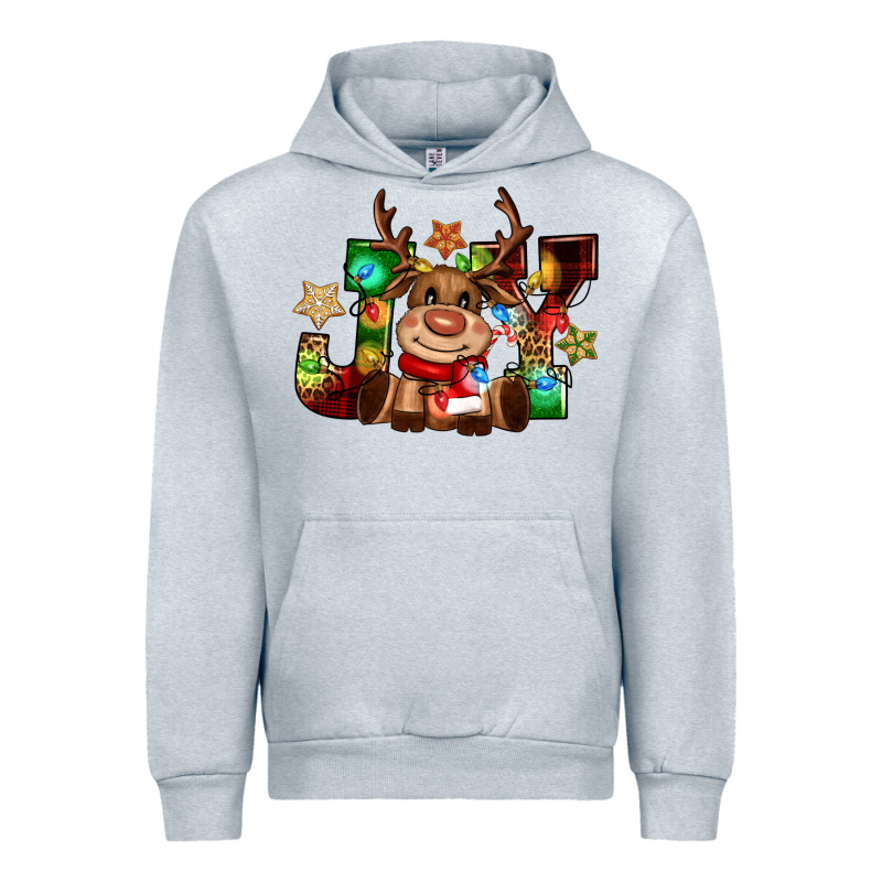 Reindeer Joy Christmas Urban Hoodie by CowGirlArtShop | Teevron