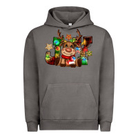 Pigment Tornado reindeer joy christmas Urban Hoodie - CowGirlArtShop