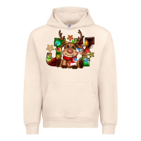 Sandshell reindeer joy christmas Urban Hoodie - CowGirlArtShop