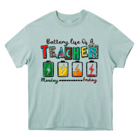 Arona battery life of a teacher Heavy Core Tee - Zillion Design Studio