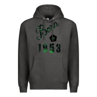 Charcoal Heather Born In 1953 Premium Hoodie - Bettercallsaul